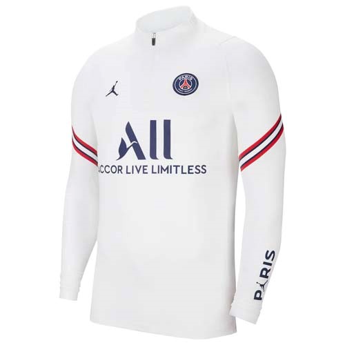 Trikot Paris Saint Germain Strike Top ML 2021-22 Weiß